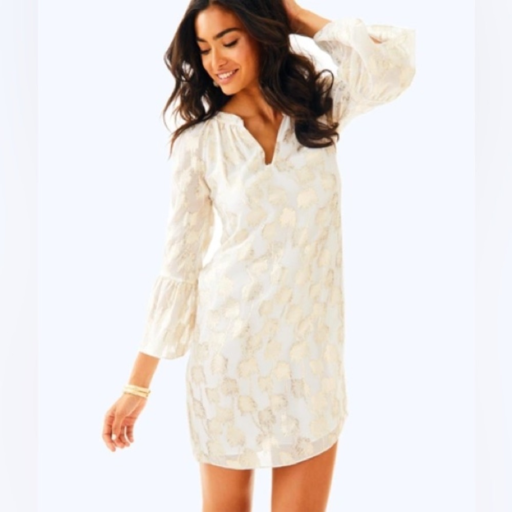 Lilly Pulitzer Matilda Silk Tunic Dress Medium